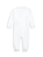 Baby Boy's Interlock Classic Coverall