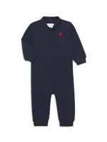 Baby Boy's Interlock Classic Coverall