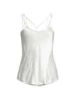 Cage Silk Charmeuse Cami