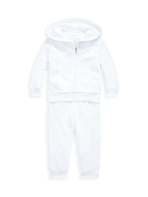 Baby Girl's 2-Piece Atlantic Terry Jogger Set