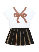 Little Girl's & Girl's Amelia Pleated Skirt