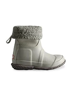 Baby's, Little Boy's & Boy's Original Faux Shearling-Lined Rain Boots