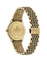 G-Timeless Slim Yellow Gold PVD Stainless Steel Bracelet Watch