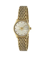 G-Timeless Slim Yellow Gold PVD Stainless Steel Bracelet Watch