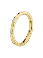 Stardust 18K Yellow Gold & Diamond Ring