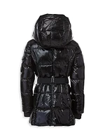 Girl's Soho Belted Down Mid-Length Jacket