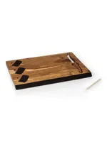 Delio 6-Piece Cheese Acacia Wood Cutting Board & Tools Set