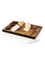 Delio 6-Piece Cheese Acacia Wood Cutting Board & Tools Set