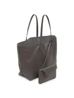 Oversized Leather Tote