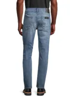 Blake Faded Stretch Slim-Straight Jeans