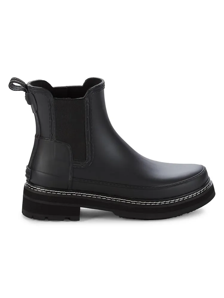 Rubber Chelsea Boots