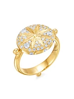 Celestial 18K Yellow Gold & Diamond Sorcerer Ring