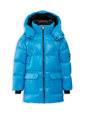 Little Kid's Lustrous Down Puffer Jacket