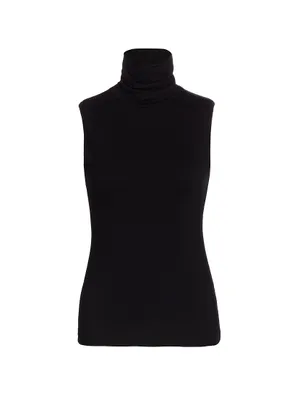 Ceci Sleeveless Turtleneck