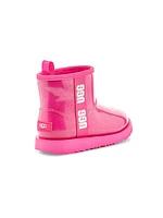 Girl's Classic Clear Mini Boots