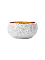 Haas Mojave 24K Gold & Porcelain Dessert Bowl