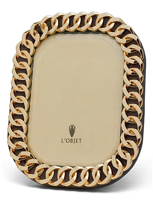 Cuban Link Platinum Picture Frame