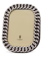 Cuban Link Platinum Picture Frame