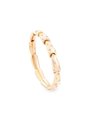 Calla Media 18K Rose Gold & Diamond Bracelet