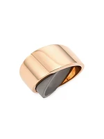 Tourbillon S 18K Rose Gold Titanium Ring