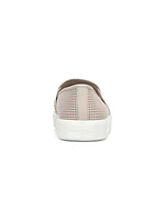 Blair Perforated Leather Slip-On Sneakers