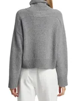 Stintino Wool-Cashmere Funnelneck Sweater