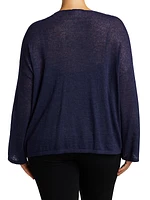 Elegante Arabesca Sequin Sweater