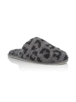 Cozychic Leopard-Print Slippers