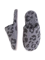 Cozychic Leopard-Print Slippers