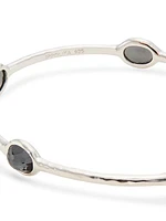 Rock Candy® Sterling Silver & Hematite Bangle