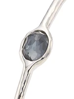 Rock Candy® Sterling Silver & Hematite Bangle