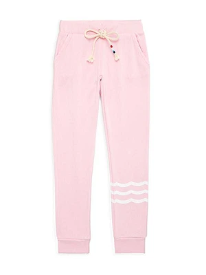 Little Girl's & Girl's Waves Joggers