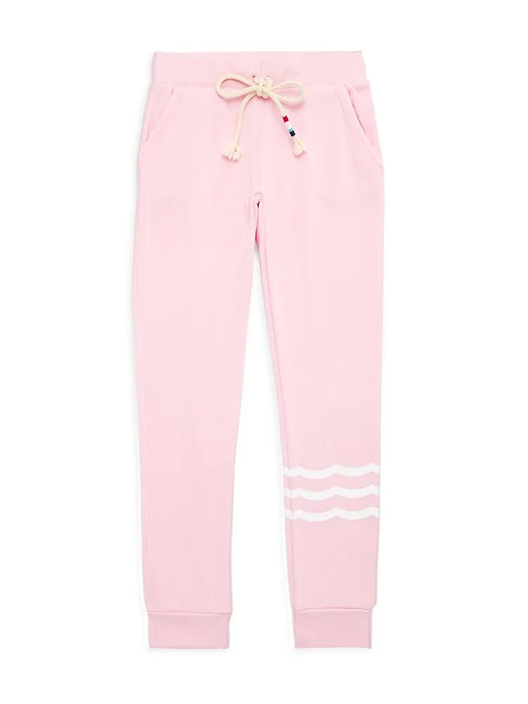 Little Girl's & Waves Joggers