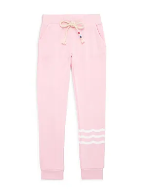 Little Girl's & Waves Joggers