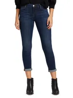 Le Garcon Mid-Rise Straight Jeans