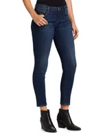 Le Garcon Mid-Rise Straight Jeans