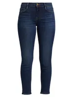 Le Garcon Mid-Rise Straight Jeans