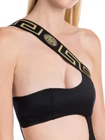 Greca Cutout Swimsuit