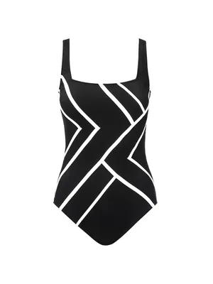 Mirage Chevron One-Piece Swimsuit