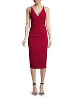 Anita Gathered Sheath Dress