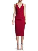 Anita Gathered Sheath Dress