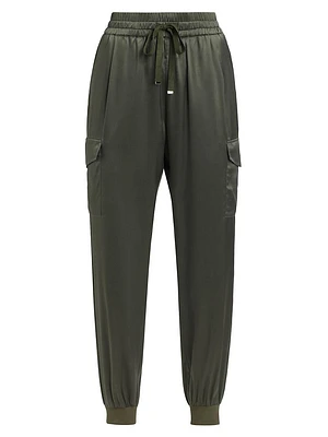 Elsie Silk Joggers