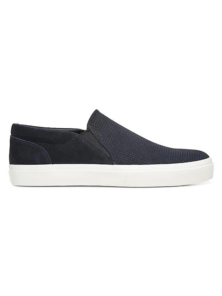 Fletcher Sport Suede Slip-On Sneakers