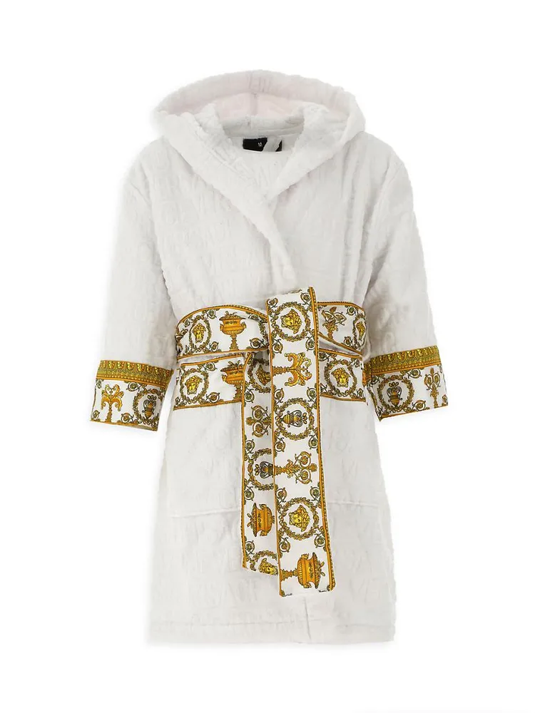 Little Kid's & Decorative Trim Cotton Robe