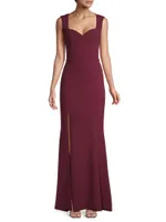 Monroe Slit Gown