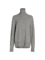 Stepny Wool & Cashmere Turtleneck Sweater