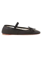 Leonie Leather Ballet Flats