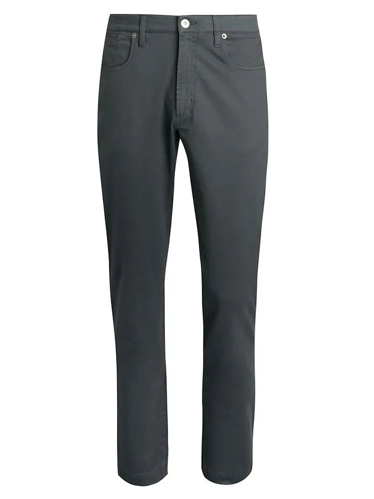 COLLECTION Cotton Stretch Five-Pocket Pants