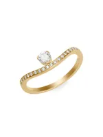 Classic Collection 18K Yellow Gold & Diamond Grace Diamant Ring