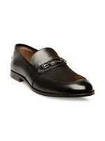 Leather Horsebit Loafers